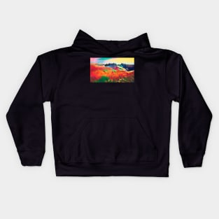 Colorful Hills Kids Hoodie